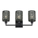 Livex Lighting - 14043-04 - Three Light Vanity - Twinewell - Black