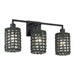 Livex Lighting - 14043-04 - Three Light Vanity - Twinewell - Black