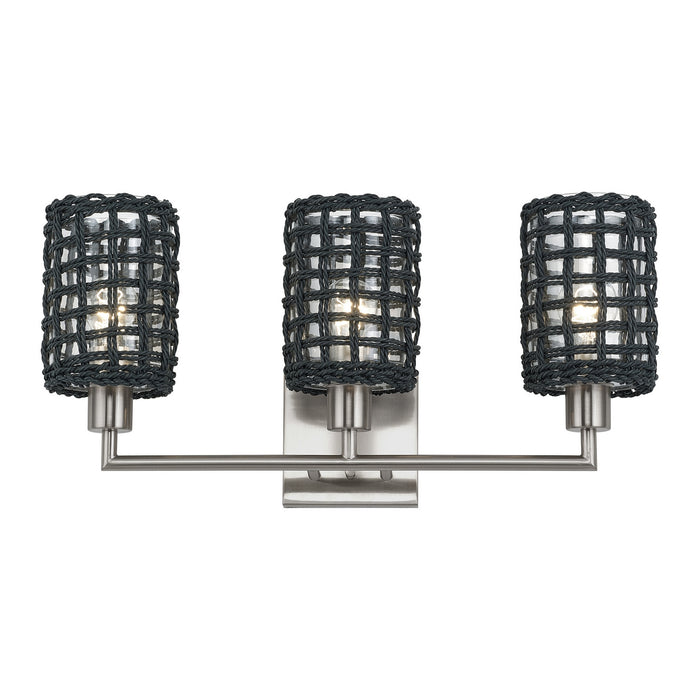 Livex Lighting - 14043-91 - Three Light Vanity - Twinewell - Brushed Nickel