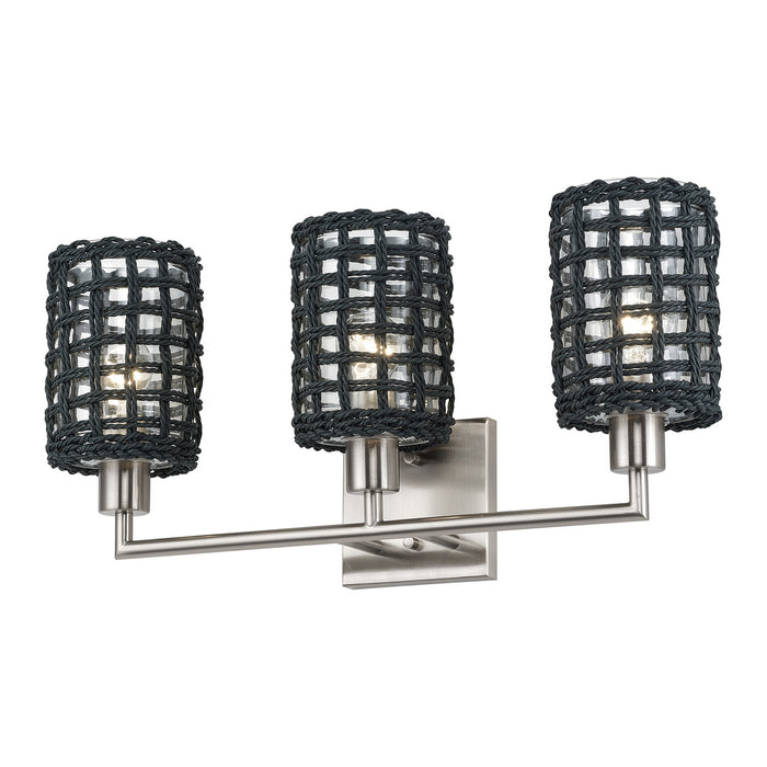 Livex Lighting - 14043-91 - Three Light Vanity - Twinewell - Brushed Nickel