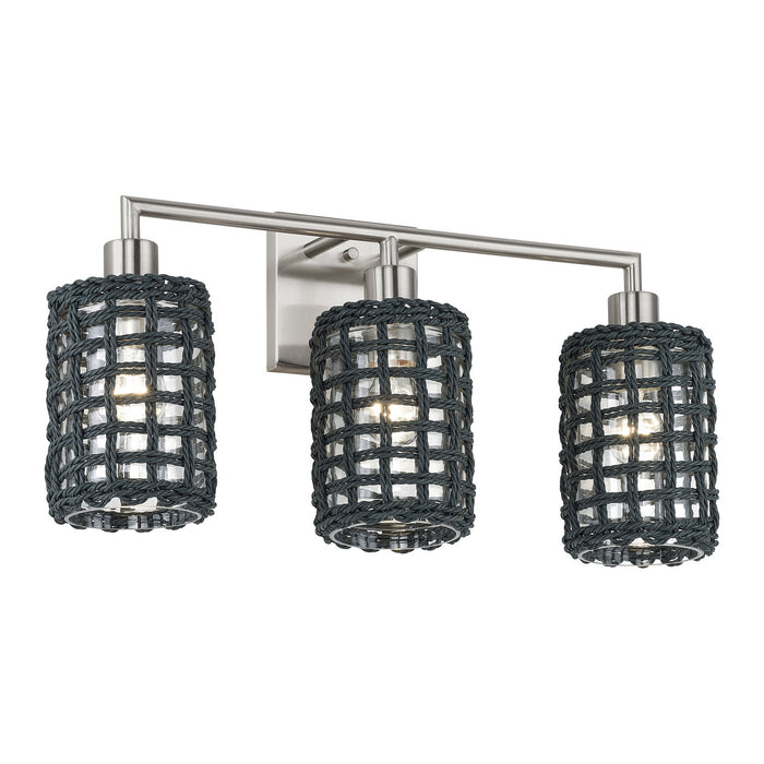 Livex Lighting - 14043-91 - Three Light Vanity - Twinewell - Brushed Nickel