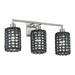 Livex Lighting - 14043-91 - Three Light Vanity - Twinewell - Brushed Nickel