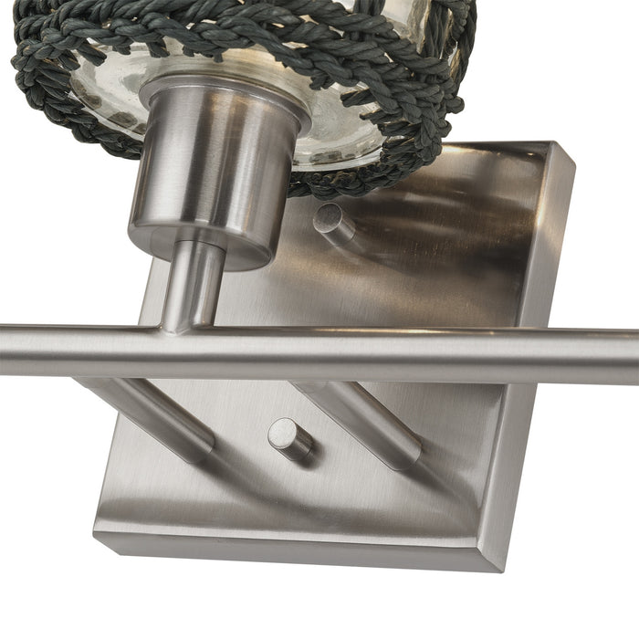 Livex Lighting - 14043-91 - Three Light Vanity - Twinewell - Brushed Nickel