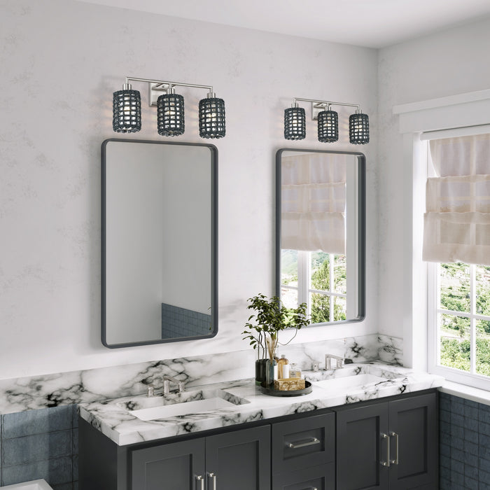 Livex Lighting - 14043-91 - Three Light Vanity - Twinewell - Brushed Nickel