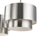 Livex Lighting - 40053-91 - Three Light Linear Chandelier - Zolana - Brushed Nickel