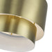 Livex Lighting - 40054-01 - Two Light Semi-Flush Mount - Zolana - Antique Brass
