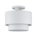 Livex Lighting - 40054-03 - Two Light Semi-Flush Mount - Zolana - White