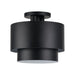 Livex Lighting - 40054-04 - Two Light Semi-Flush Mount - Zolana - Black