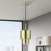 Livex Lighting - 40058-01 - One Light Mini Pendant - Zolana - Antique Brass