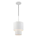 Livex Lighting - 40058-03 - One Light Mini Pendant - Zolana - White