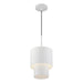 Livex Lighting - 40058-03 - One Light Mini Pendant - Zolana - White