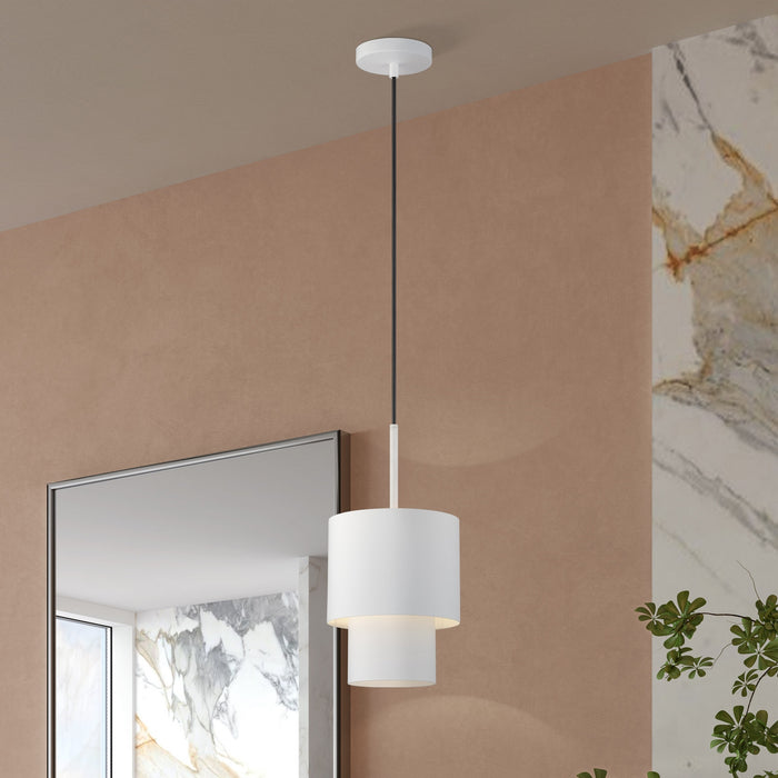 Livex Lighting - 40058-03 - One Light Mini Pendant - Zolana - White