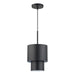 Livex Lighting - 40058-04 - One Light Mini Pendant - Zolana - Black