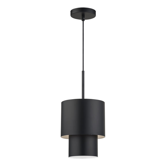 Livex Lighting - 40058-04 - One Light Mini Pendant - Zolana - Black