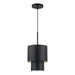 Livex Lighting - 40058-04 - One Light Mini Pendant - Zolana - Black