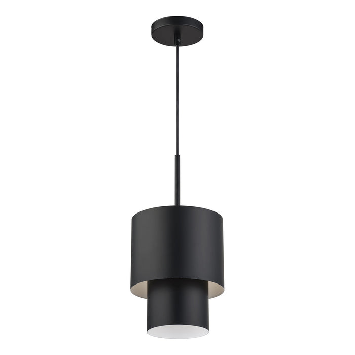 Livex Lighting - 40058-04 - One Light Mini Pendant - Zolana - Black