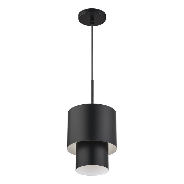 Livex Lighting - 40058-04 - One Light Mini Pendant - Zolana - Black
