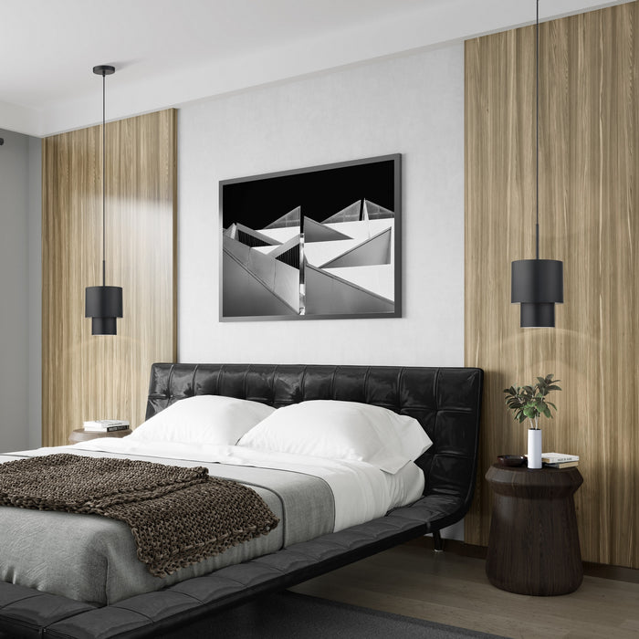 Livex Lighting - 40058-04 - One Light Mini Pendant - Zolana - Black