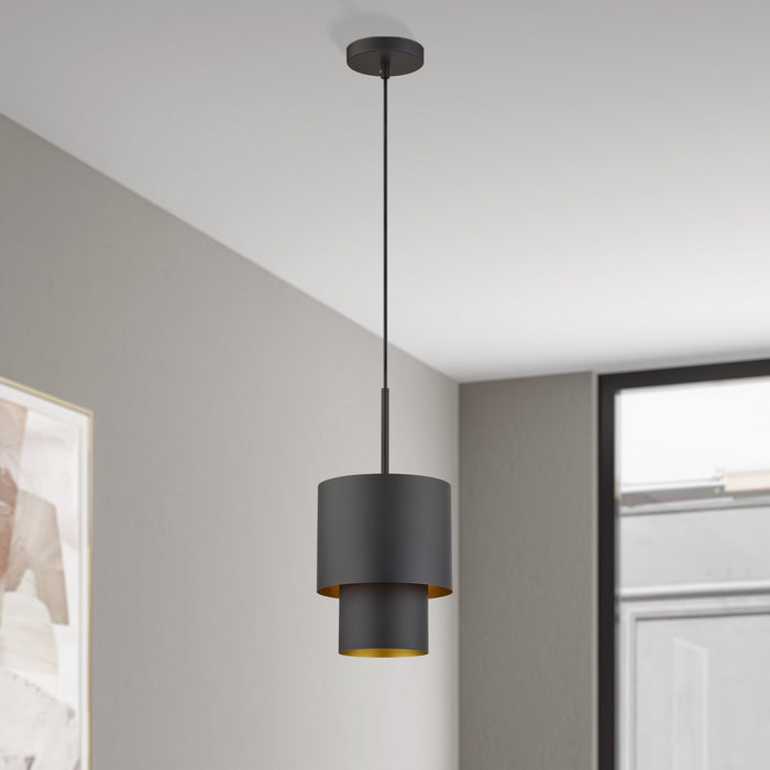 Livex Lighting - 40058-07 - One Light Mini Pendant - Zolana - Bronze