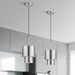 Livex Lighting - 40058-91 - One Light Mini Pendant - Zolana - Brushed Nickel