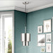 Livex Lighting - 40058-91 - One Light Mini Pendant - Zolana - Brushed Nickel