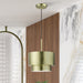 Livex Lighting - 40059-01 - One Light Pendant - Zolana - Antique Brass
