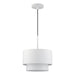 Livex Lighting - 40059-03 - One Light Pendant - Zolana - White