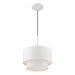 Livex Lighting - 40059-03 - One Light Pendant - Zolana - White