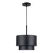 Livex Lighting - 40059-04 - One Light Pendant - Zolana - Black