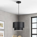 Livex Lighting - 40059-04 - One Light Pendant - Zolana - Black