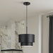 Livex Lighting - 40059-04 - One Light Pendant - Zolana - Black