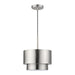 Livex Lighting - 40059-91 - One Light Pendant - Zolana - Brushed Nickel