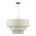 Livex Lighting - 41936-01 - Five Light Chandelier - Manorwood - Antique Brass