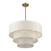 Livex Lighting - 41936-01 - Five Light Chandelier - Manorwood - Antique Brass