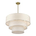 Livex Lighting - 41937-01 - Eight Light Chandelier - Manorwood - Antique Brass