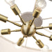 Livex Lighting - 41937-01 - Eight Light Chandelier - Manorwood - Antique Brass