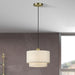 Livex Lighting - 41941-01 - One Light Pendant - Manorwood - Antique Brass