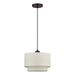 Livex Lighting - 41941-92 - One Light Pendant - Manorwood - English Bronze