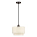 Livex Lighting - 41941-92 - One Light Pendant - Manorwood - English Bronze