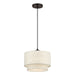 Livex Lighting - 41941-92 - One Light Pendant - Manorwood - English Bronze