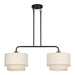 Livex Lighting - 41942-92 - Two Light Linear Chandelier - Manorwood - English Bronze