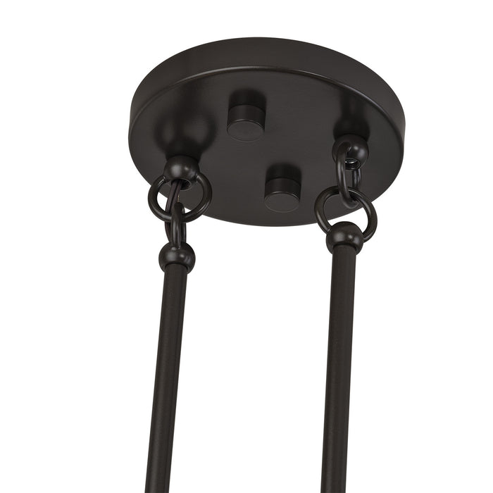 Livex Lighting - 41942-92 - Two Light Linear Chandelier - Manorwood - English Bronze