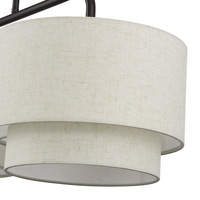 Livex Lighting - 41942-92 - Two Light Linear Chandelier - Manorwood - English Bronze