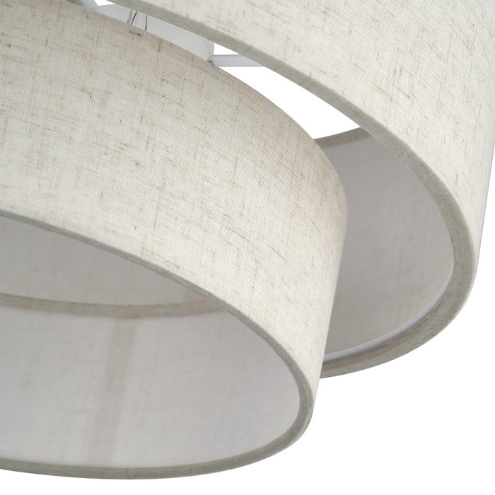 Livex Lighting - 41944-92 - Three Light Semi-Flush Mount - Manorwood - English Bronze