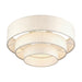 Livex Lighting - 41946-01 - Four Light Semi-Flush Mount - Manorwood - Antique Brass