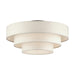 Livex Lighting - 41948-92 - Five Light Semi-Flush Mount - Manorwood - English Bronze