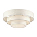 Livex Lighting - 41948-92 - Five Light Semi-Flush Mount - Manorwood - English Bronze