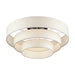 Livex Lighting - 41948-92 - Five Light Semi-Flush Mount - Manorwood - English Bronze