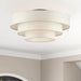 Livex Lighting - 41948-92 - Five Light Semi-Flush Mount - Manorwood - English Bronze