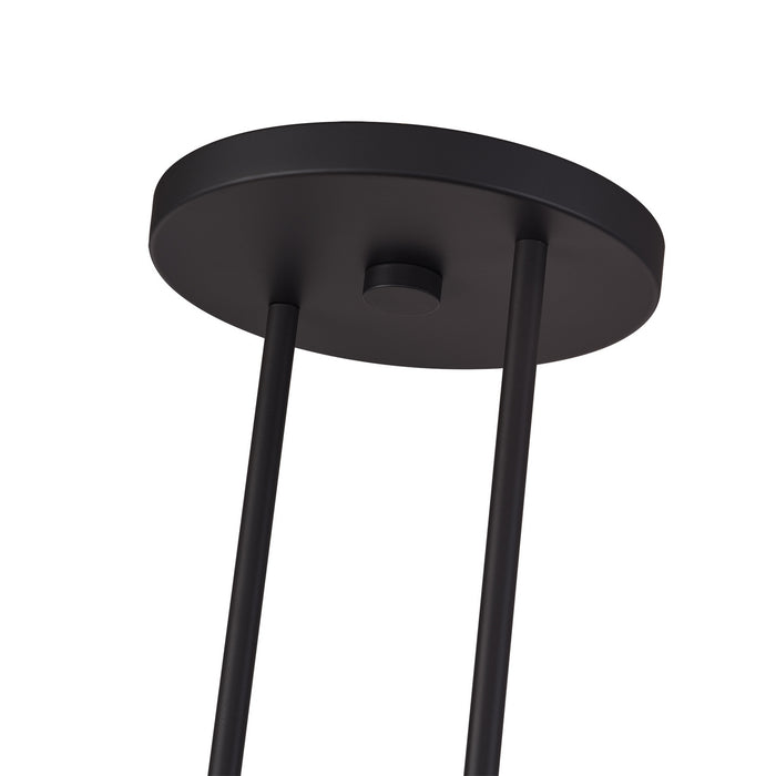 Livex Lighting - 45492-07 - Two Light Linear Chandelier - Meridian - Bronze